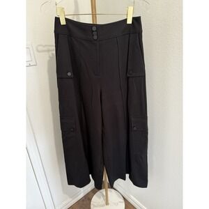 Relative Women's Black Petite Small Renegade Cargo‎ Pants